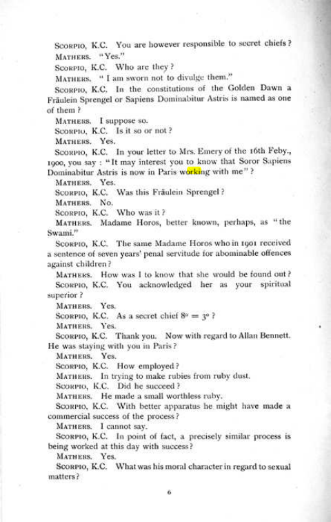 Original scan of The Rosicrucian Scandal, PDF page 6