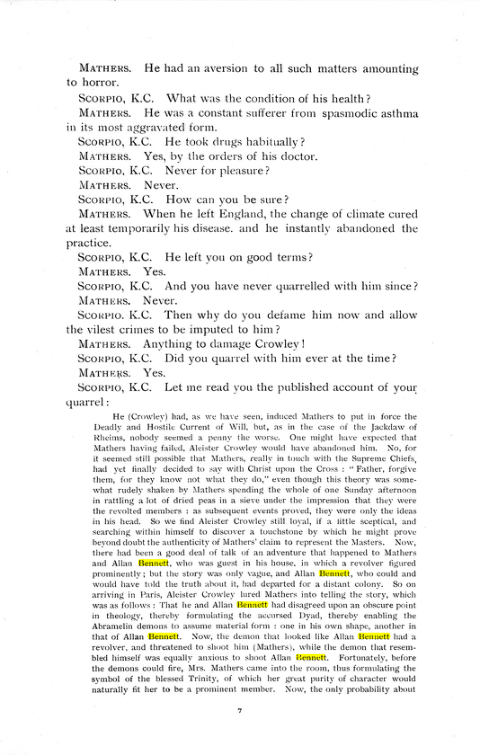 Original scan of The Rosicrucian Scandal, PDF page 7