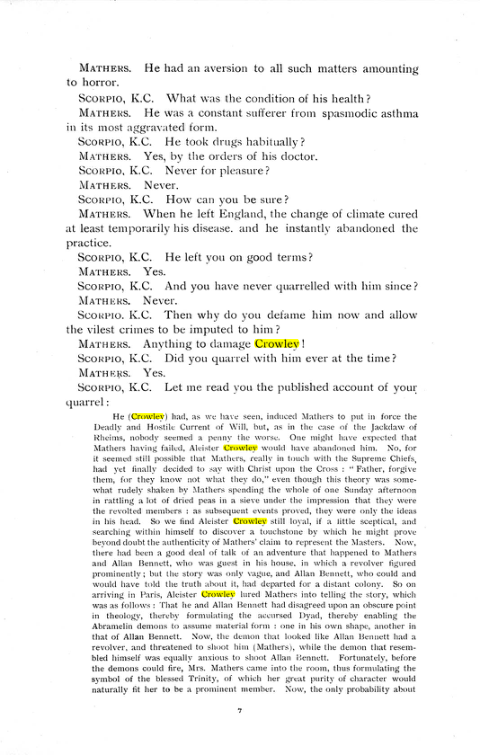 Original scan of The Rosicrucian Scandal, PDF page 7