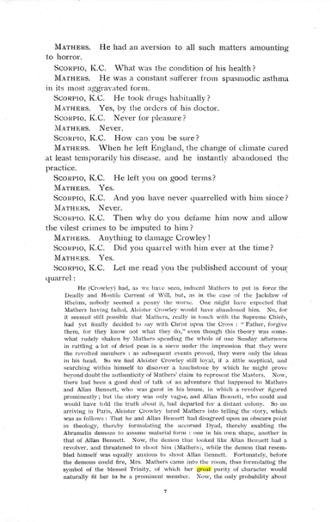 Original scan of The Rosicrucian Scandal, PDF page 7