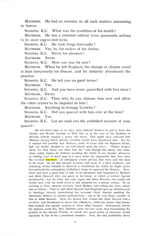 Original scan of The Rosicrucian Scandal, PDF page 7
