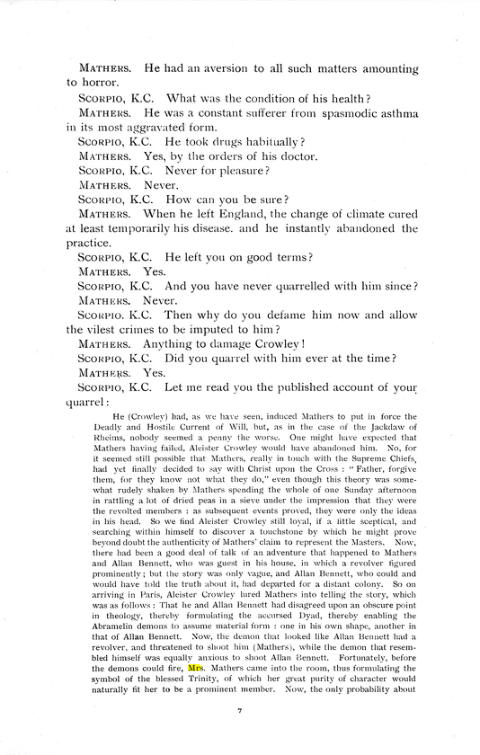 Original scan of The Rosicrucian Scandal, PDF page 7