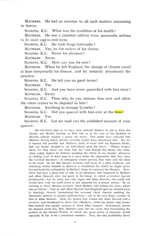 Original scan of The Rosicrucian Scandal, PDF page 7
