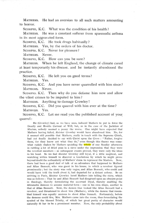 Original scan of The Rosicrucian Scandal, PDF page 7