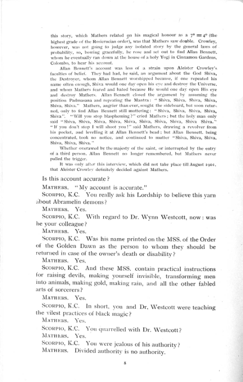 Original scan of The Rosicrucian Scandal, PDF page 8