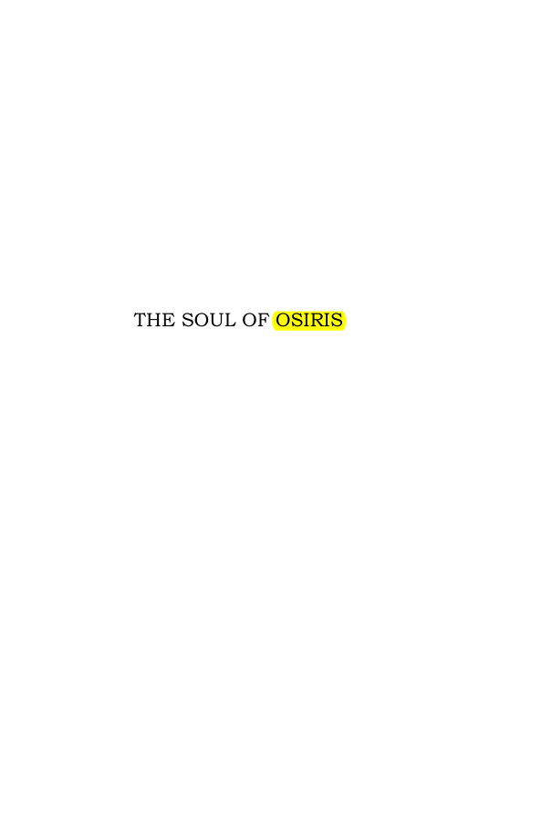 Original scan of The Soul of Osiris, PDF page 3