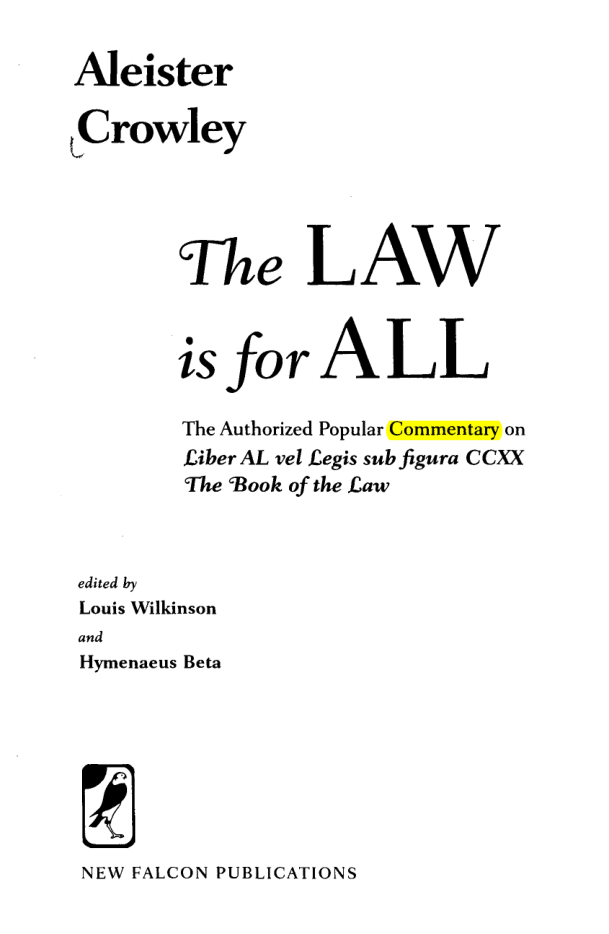 Original scan of The Law is for All, PDF page 2