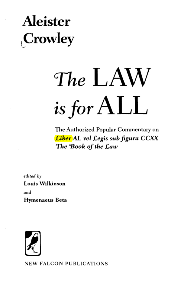 Original scan of The Law is for All, PDF page 2