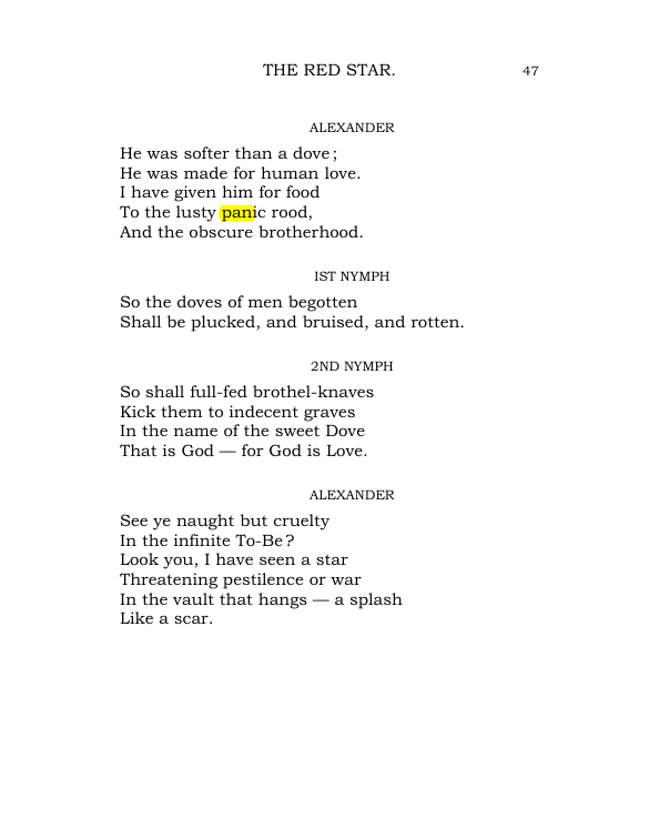 Original scan of The World’s Tragedy, PDF page 100