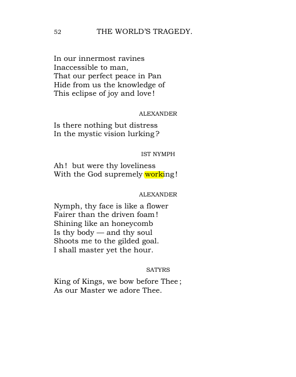 Original scan of The World’s Tragedy, PDF page 105