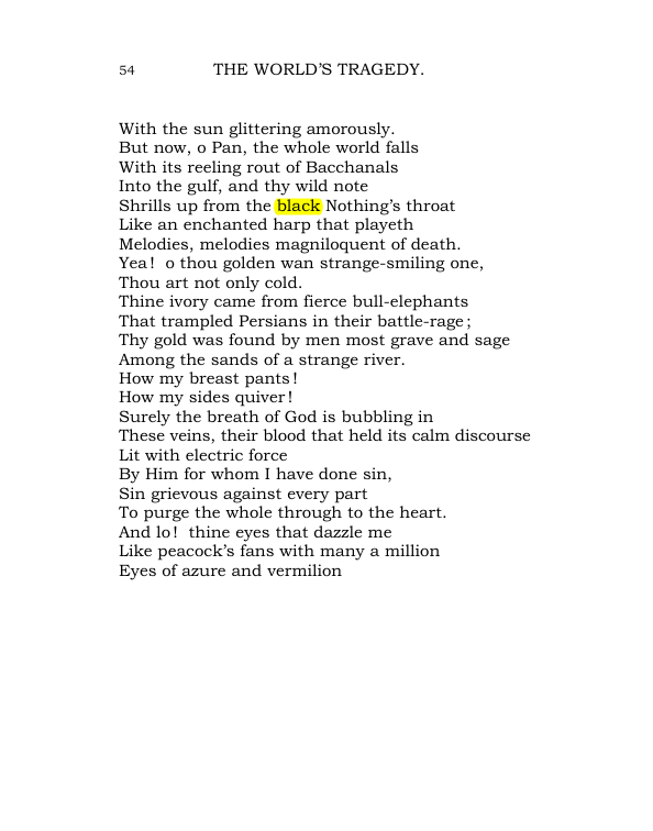 Original scan of The World’s Tragedy, PDF page 107