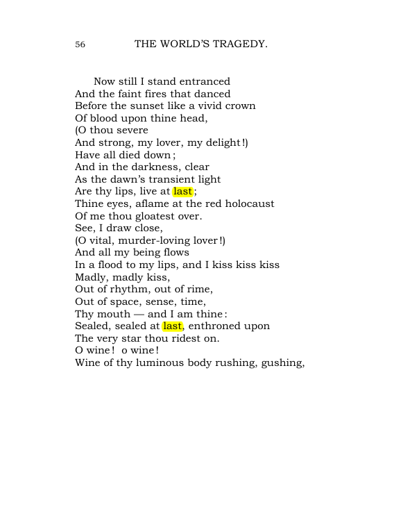 Original scan of The World’s Tragedy, PDF page 109