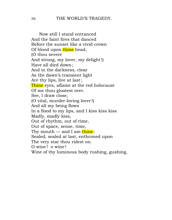 Original scan of The World’s Tragedy, PDF page 109