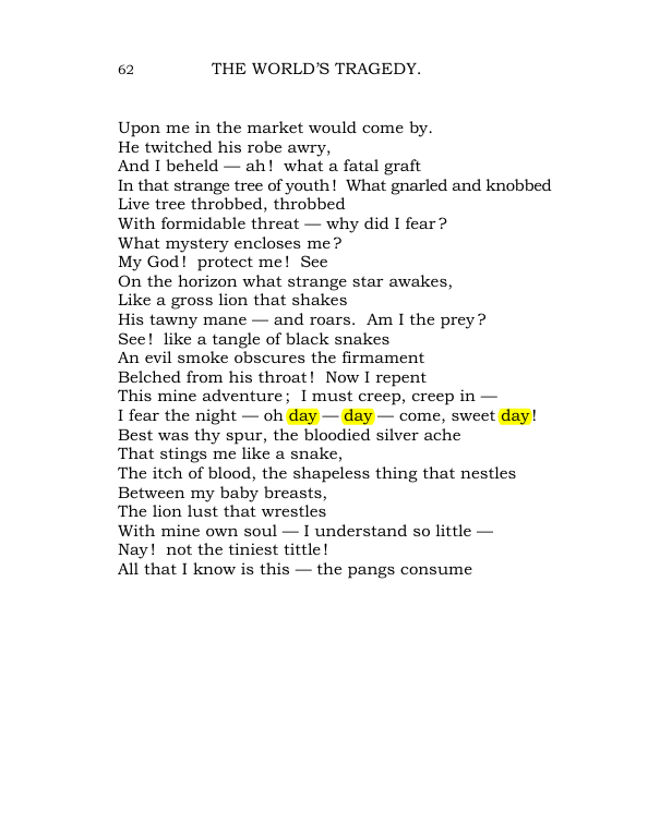 Original scan of The World’s Tragedy, PDF page 115