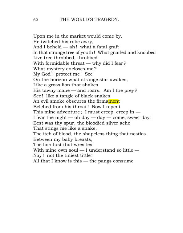 Original scan of The World’s Tragedy, PDF page 115