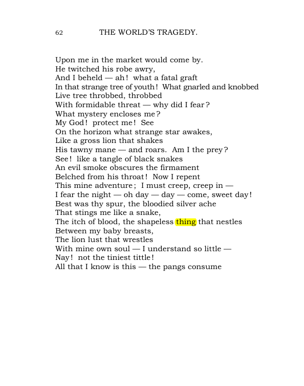 Original scan of The World’s Tragedy, PDF page 115