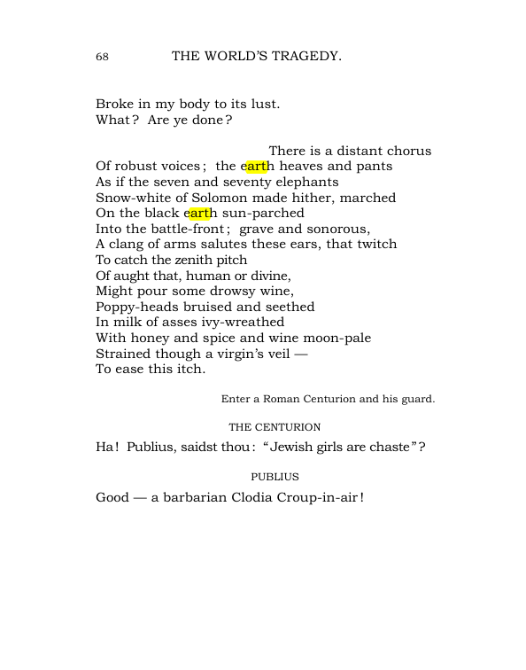 Original scan of The World’s Tragedy, PDF page 121