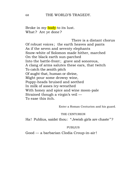 Original scan of The World’s Tragedy, PDF page 121