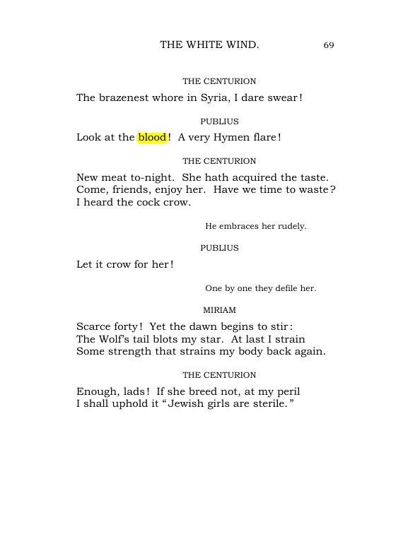 Original scan of The World’s Tragedy, PDF page 122