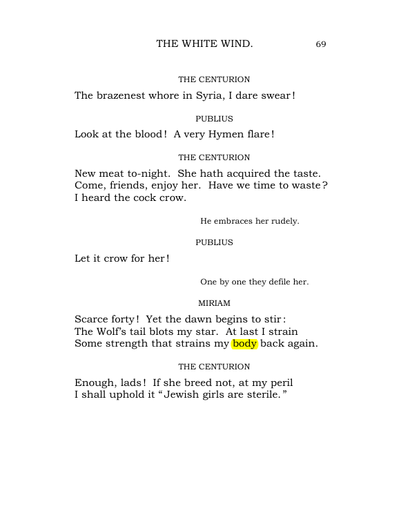 Original scan of The World’s Tragedy, PDF page 122