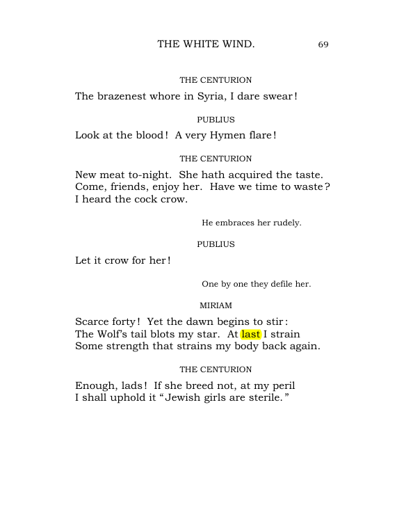 Original scan of The World’s Tragedy, PDF page 122