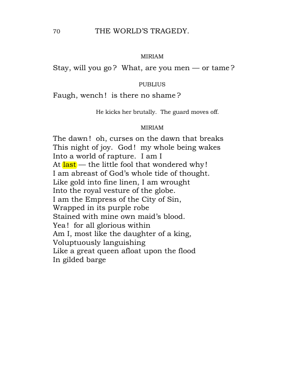 Original scan of The World’s Tragedy, PDF page 123