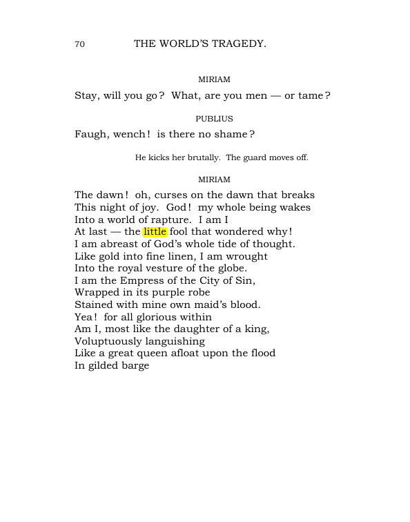 Original scan of The World’s Tragedy, PDF page 123