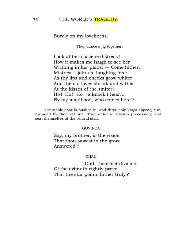 Original scan of The World’s Tragedy, PDF page 129