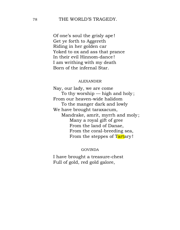 Original scan of The World’s Tragedy, PDF page 131