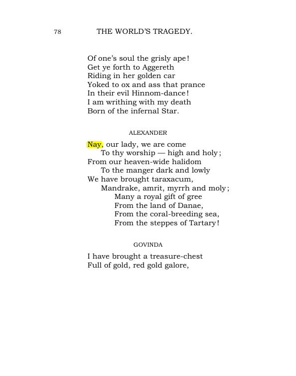 Original scan of The World’s Tragedy, PDF page 131