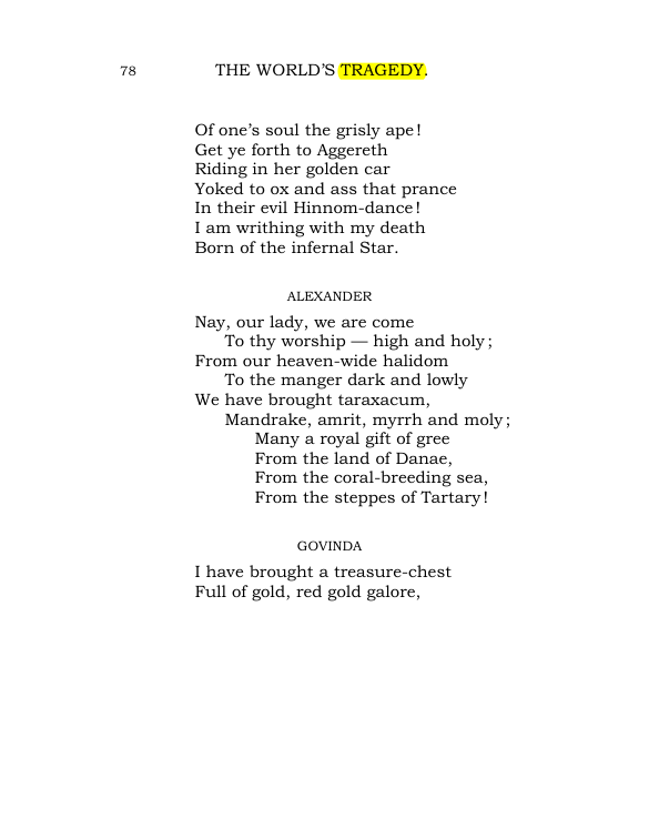 Original scan of The World’s Tragedy, PDF page 131