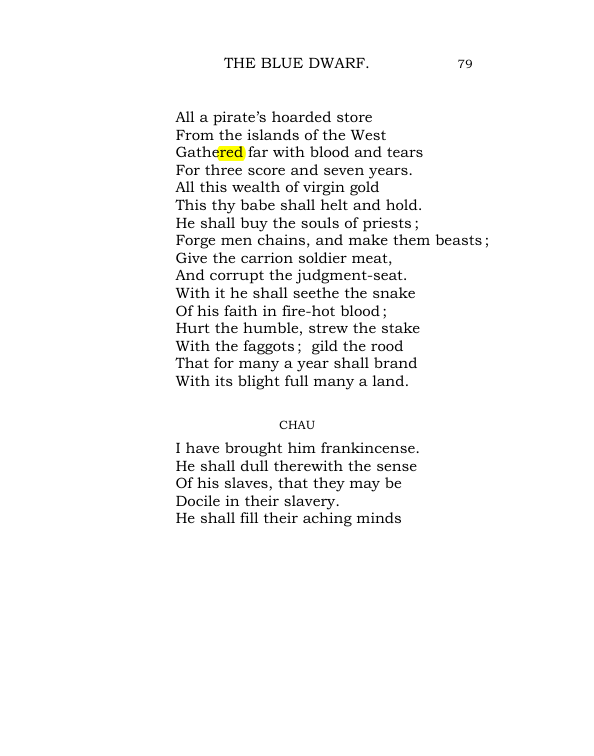 Original scan of The World’s Tragedy, PDF page 132