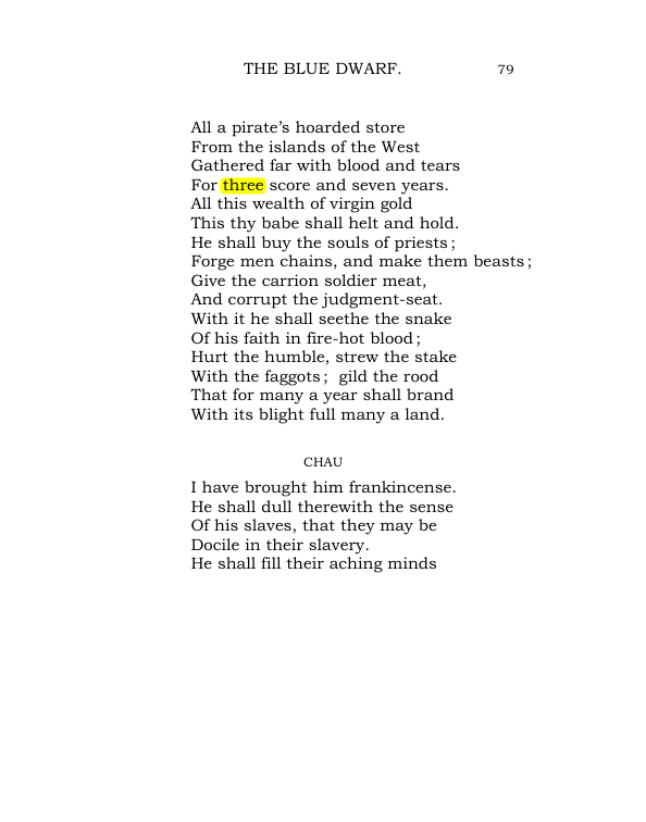 Original scan of The World’s Tragedy, PDF page 132