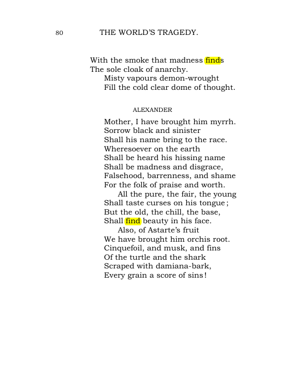 Original scan of The World’s Tragedy, PDF page 133
