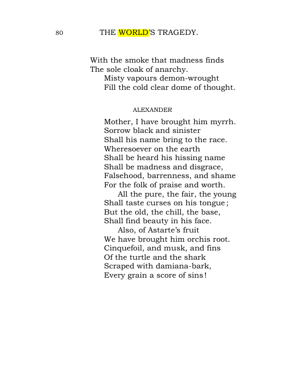 Original scan of The World’s Tragedy, PDF page 133