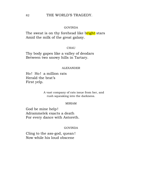 Original scan of The World’s Tragedy, PDF page 135