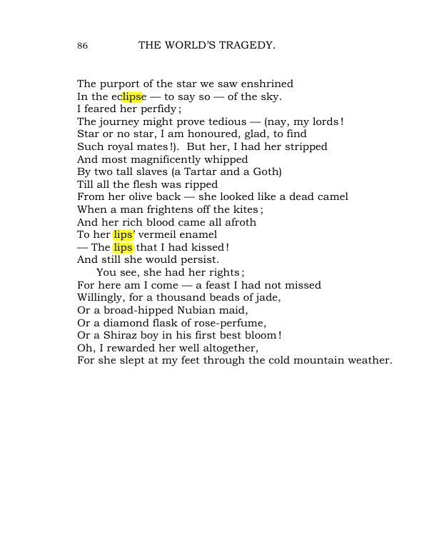 Original scan of The World’s Tragedy, PDF page 139