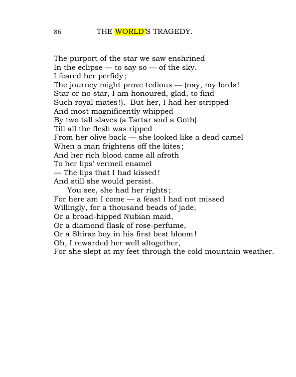 Original scan of The World’s Tragedy, PDF page 139