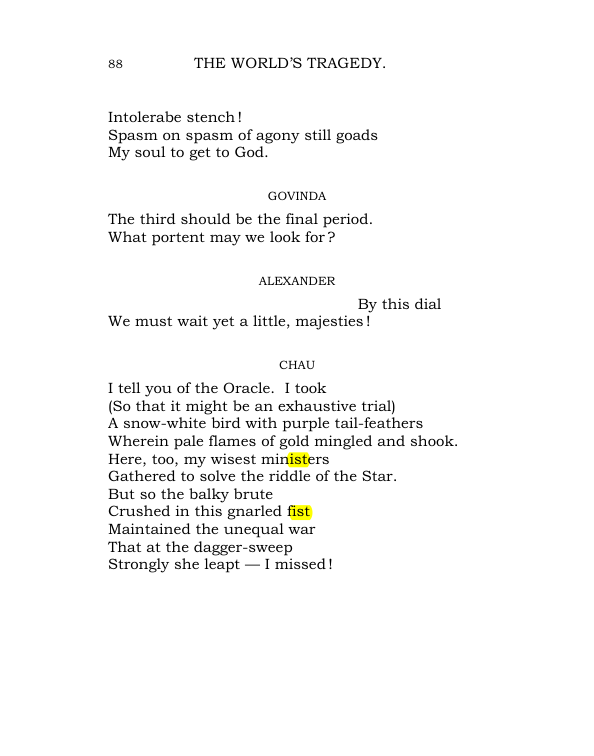 Original scan of The World’s Tragedy, PDF page 141