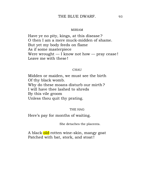 Original scan of The World’s Tragedy, PDF page 146