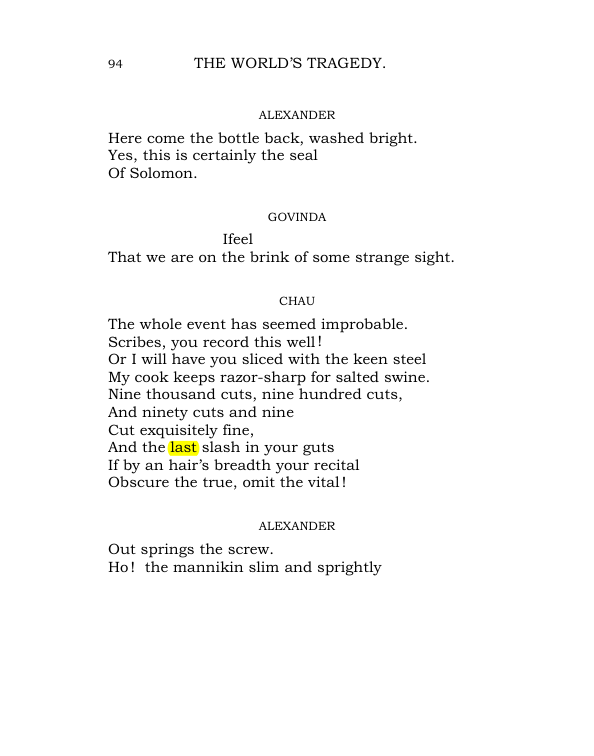 Original scan of The World’s Tragedy, PDF page 147