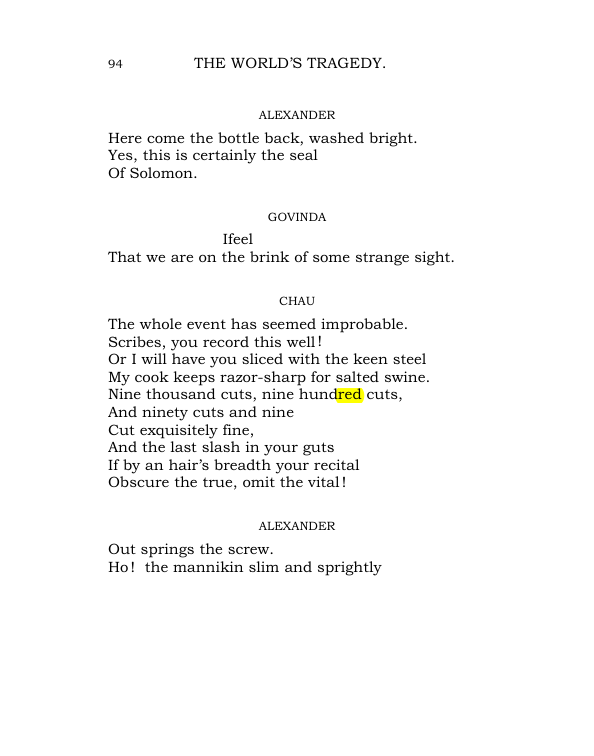Original scan of The World’s Tragedy, PDF page 147