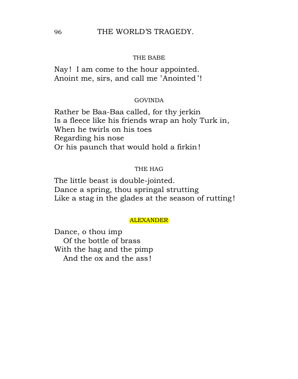 Original scan of The World’s Tragedy, PDF page 149