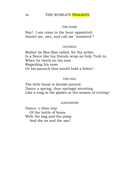 Original scan of The World’s Tragedy, PDF page 149