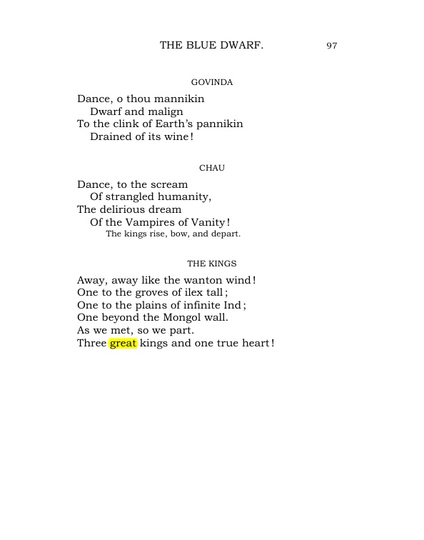 Original scan of The World’s Tragedy, PDF page 150