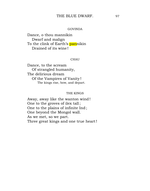 Original scan of The World’s Tragedy, PDF page 150