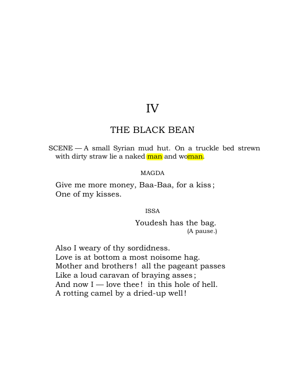 Original scan of The World’s Tragedy, PDF page 154