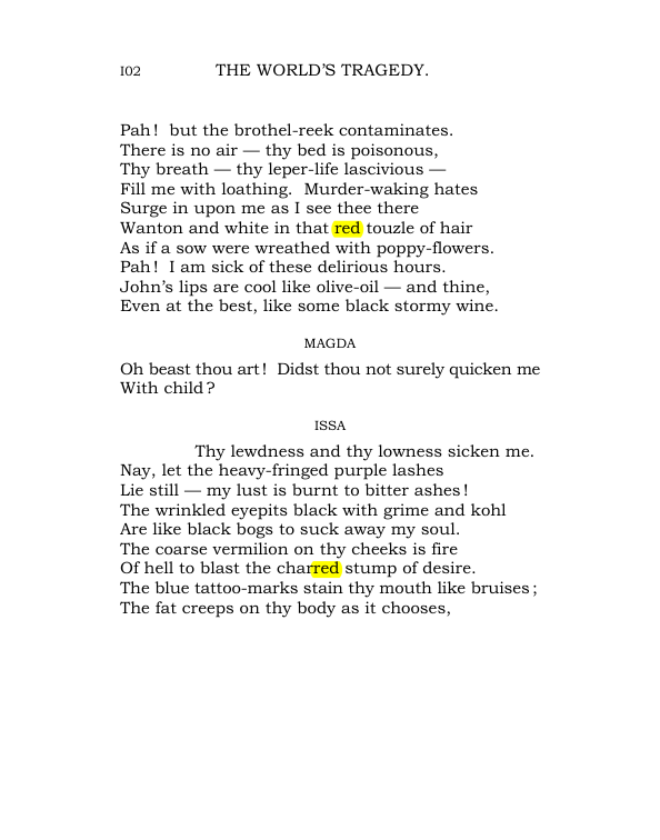 Original scan of The World’s Tragedy, PDF page 155