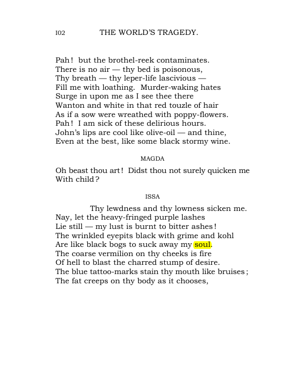 Original scan of The World’s Tragedy, PDF page 155