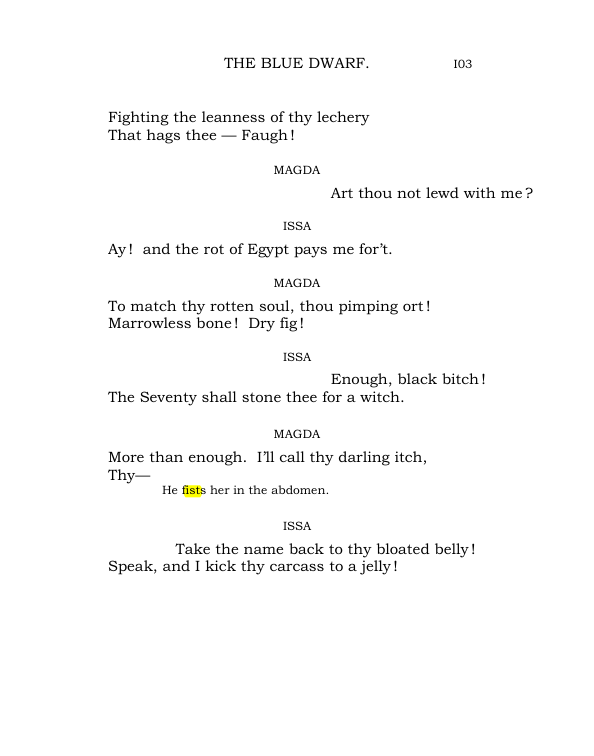 Original scan of The World’s Tragedy, PDF page 156